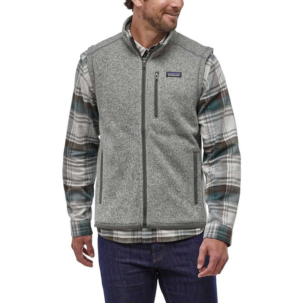PATAGONIA Men’s Better Sweater Fleece Vest, Size L, color: Stonewash